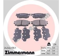 ZIMMERMANN 24246.170.1 Brake pad set