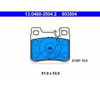 New Brake Pad Set, disc brake for MERCEDES-BENZ:190,C124,W124,W201,W202
