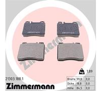 ZIMMERMANN 21303.188.1 Brake pad set