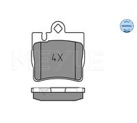 MEYLE 025 230 7815 Brake pad set