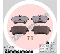 ZIMMERMANN 23144.995.1 Brake pad set
