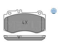 New Brake Pad Set, disc brake for MERCEDES-BENZ:CLS,C218,X218,W212,S212