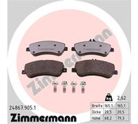 ZIMMERMANN 24867.905.1 Brake pad set