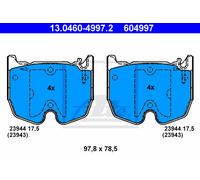 ATE Brake Pad Set 13.0460-4997.2 - for Mercedes-Benz S-Class/SL/CLS (C215/C219), E-Class W211