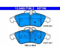 ATE Front Disc Brake Pad Set 13.0460-7196.2 for Mercedes-Benz Sprinter 2-T Bus 208 D