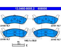 New Brake Pad Set, disc brake for MERCEDES-BENZ:W163,M-CLASS,M-CLASS SUV