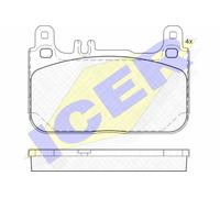 Icer Brakes Brake Pad Set 182173 – Disc brake for Mercedes‑Benz S‑Class W222 OM 651.921 2.1L 4cyl