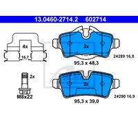 ATE 13.0460-2714.2 Brake pad set