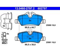 ATE 13.0460-2797.2 Brake pad set