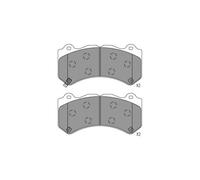BRAKE PAD SET DISC BRAKE KBP-6627 FOR NISSAN VR38DETT 3.8L 6cyl GT-R
