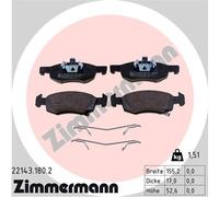 ZIMMERMANN 22143.180.2 Brake pad set