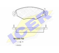 New Brake Pad Set, disc brake for PEUGEOT:306,306 Sedan,306 Break 4251.66
