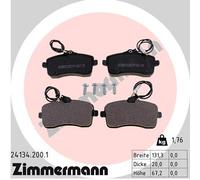 ZIMMERMANN 24134.200.1 Brake pad set