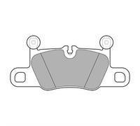 New Brake Pad Set, disc brake for PORSCHE:911,CAYENNE,911 Targa,CAYENNE SUV
