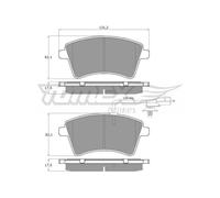 BRAKE PAD SET DISC BRAKE 6005112 FOR RENAULT KANGOO/Express/GRAND/II/BE/BOP 1.5L