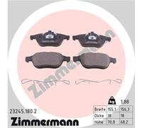 ZIMMERMANN 23245.180.2 Brake pad set