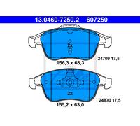 New Brake Pad Set, disc brake for RENAULT:LATITUDE,LAGUNA III,LAGUNA Coupe