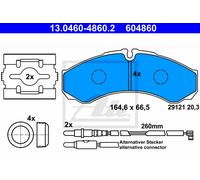 New Brake Pad Set, disc brake for RENAULT RENAULT TRUCKS:MASCOTT Van