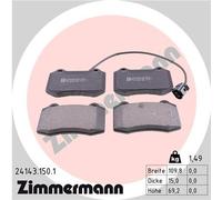 ZIMMERMANN 24143.150.1 Brake pad set