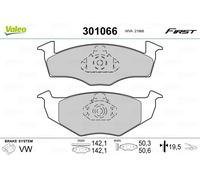 VALEO 301066 Brake pad set