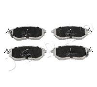 Brake pads Front Axle 50709 JAPKO for SUBARU FORESTER LEGACY IV LEGACY IV Estate