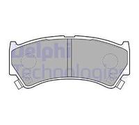 Brake pads Organic LP1548 DELPHI for SUZUKI BALENO Hatchback BALENO