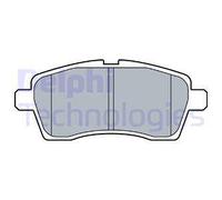 DELPHI LP3510 Brake pad set