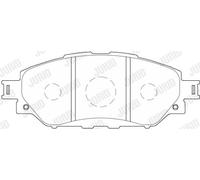 JURID 573788J Brake pad set