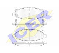 New Brake Pad Set, disc brake for TOYOTA:INNOVA II,INNOVA 8 II,HILUX VI Pickup