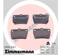 New Brake Pad Set, disc brake for TOYOTA:RAV 4 II,RAV 4 Mk II 0446642010