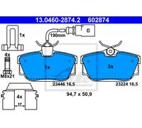 New Brake Pad Set, disc brake for VW:EUROVAN IV Van,CARAVELLE IV Bus 701698451