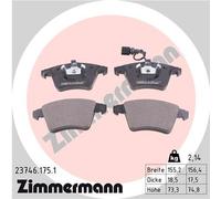ZIMMERMANN 23746.175.1 Brake pad set
