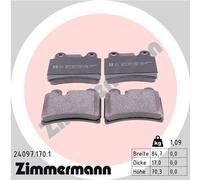 New Brake Pad Set, disc brake for VW:TOUAREG 7L6698451B