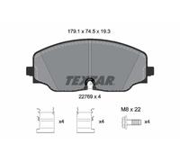 TEXTAR 2276901 Brake pad set
