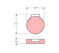 New Brake Pad Set, disc parking brake for CITROËN:GS,AMI,2 CV,3 CV,AXEL