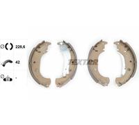 Brake shoes 91059900 TEXTAR for FIAT CADILLAC