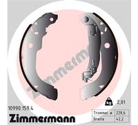 ZIMMERMANN 10990.159.4 Brake Shoe Set