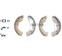 New Brake Shoe Set for DODGE HYUNDAI KIA KIA (DYK):RIO,PRIDE,RIO II,PRIDE I