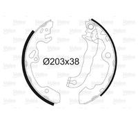 VALEO 562648 Brake Shoe Set