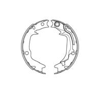 KAVO PARTS KBS-3415 Brake Shoe Set