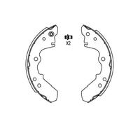 KAVO PARTS KBS-3902 Brake Shoe Set