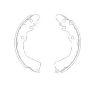 New Brake Shoe Set for MITSUBISHI:RVR,EXPO,NIMBUS,COLT V,CARISMA MB618189