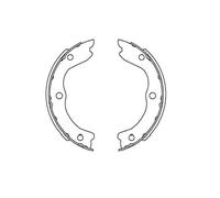 New Brake Shoe Set for NISSAN:X-TRAIL,X-TRAIL SUV 440608H725 D40608H725