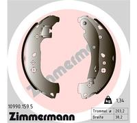 ZIMMERMANN 10990.159.5 Brake Shoe Set