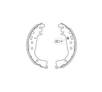 KAVO PARTS KBS-9941 Brake Shoe Set