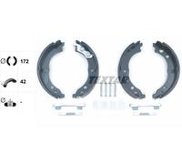 TEXTAR 91064800 Handbrake shoes