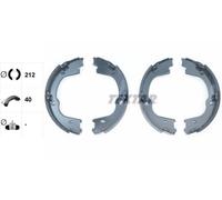 TEXTAR 91076000 Handbrake shoes