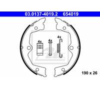 New Brake Shoe Set, parking brake for HONDA:ACCORD VIII,INSPIRE VIII