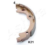 Brake Shoe Set, parking brake Rear Axle 55-0K-K21 ASHIKA for HYUNDAI KIA