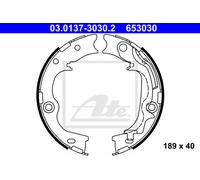 ATE 03.0137-3030.2 Handbrake shoes